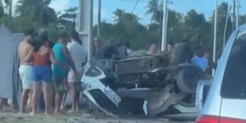 Acidente na PE-09 deixa cinco pessoas feridas