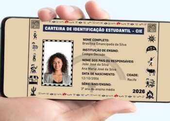 Estudantes do Grande Recife já podem solicitar a Carteira de Identificação Estudantil 2026