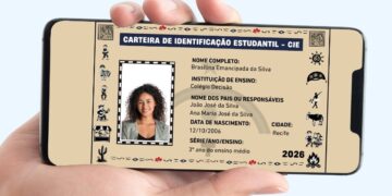 Estudantes do Grande Recife já podem solicitar a Carteira de Identificação Estudantil 2026