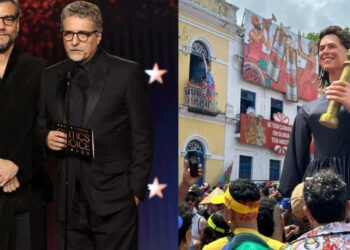 Carnaval de Olinda terá bonecos gigantes de Wagner Moura e Kleber Mendonça Filho