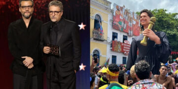 Carnaval de Olinda terá bonecos gigantes de Wagner Moura e Kleber Mendonça Filho