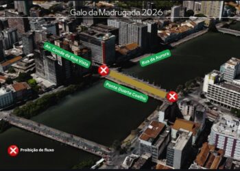 Interdições de pontes do Centro do Recife começam no sábado (7)