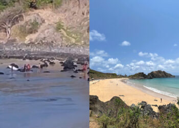 Turista morre afogado em praia de Fernando de Noronha