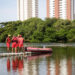 Corpo do remador é encontrado no a altura do Parque das Graças