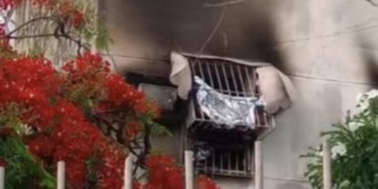 Incêndio atinge apartamento no bairro de Areias e deixa duas crianças mortas