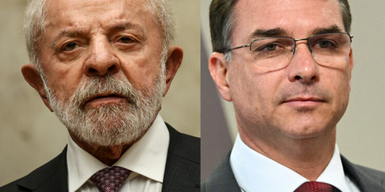 Flávio Bolsonaro surge numericamente na frente de Lula em eventual segundo turno, diz Atlas/Intel