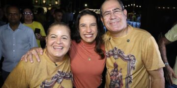 Ressaltando a fé do povo pernambucano, governadora Raquel Lyra prestigia missa de encerramento da Festa de Nossa Senhora dos Prazeres, em Jaboatão dos Guararapes