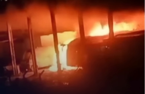 Incêndio destrói seis ônibus em garagem no Agreste de Pernambuco