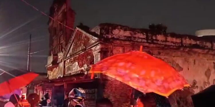 Duas pessoas morrem após desabamento de edificação na comunidade do Pilar nesta segunda-feira (6)