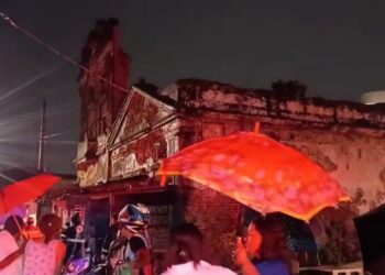 Duas pessoas morrem após desabamento de edificação na comunidade do Pilar nesta segunda-feira (6)