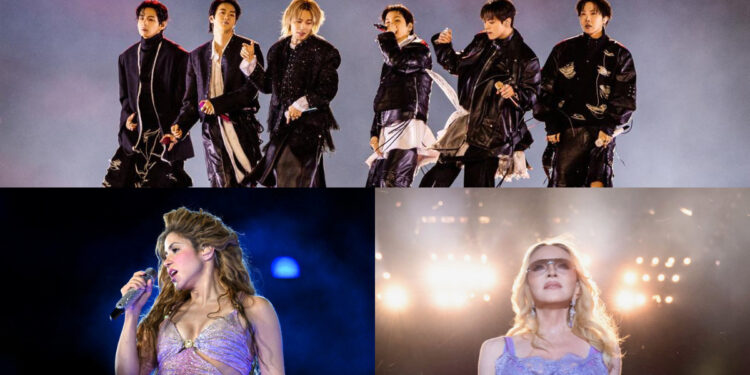 Final da Copa do Mundo terá BTS, Shakira e Madonna, diz FIFA