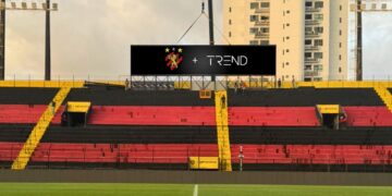 Ilha do Retiro ganha novo placar com tecnologia LED de alta definição, que será inaugurado no clássico entre Sport e Náutico