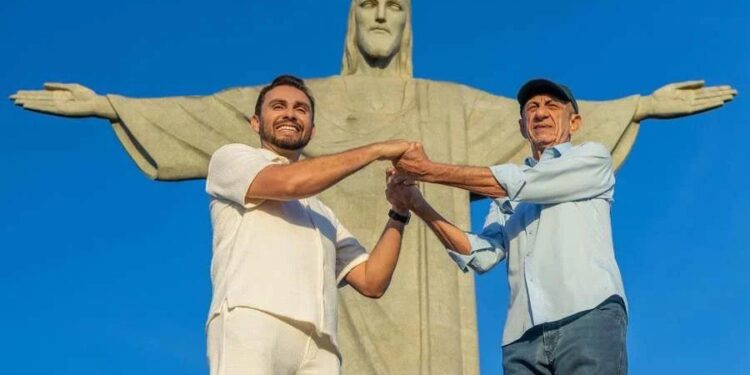 Mano Walter lança parceria com Fagner gravada aos pés do Cristo Redentor