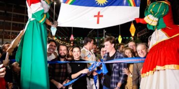 Governadora Raquel lyra celebra abertura do São João de Caruaru