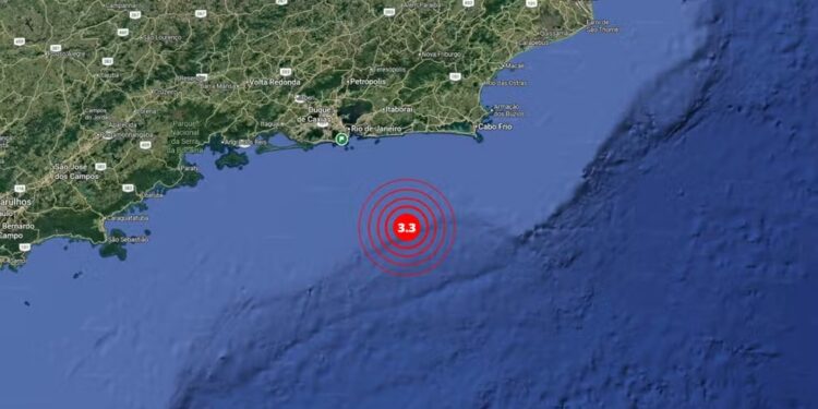 Tremor de terra é registrado no Rio de Janeiro