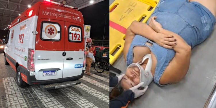 Cliente leva choque dentro de supermercado no Recife