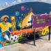 Às margens do Capibaribe, megamural transforma paisagem urbana e vira novo cartão-postal do Recife