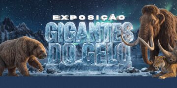 Exposição gratuita “Gigantes do Gelo” chega ao RioMar Recife com réplicas de animais da Era Glacial