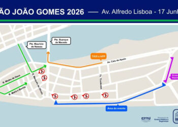 CTTU monta esquema especial de transito para show gratuito de João Gomes