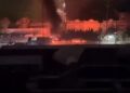 Curto-circuito provoca incêndio em bairro de Santo Amaro, no Recife