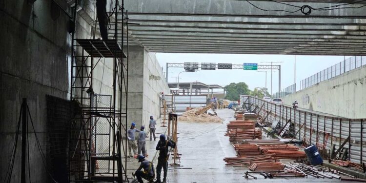 Túnel Felipe Camarão temporariamente interditado nesta segunda