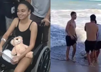 Jovem que teve perna arrancada por tubarão em Boa Viagem tem alta hospitalar após 40 dias