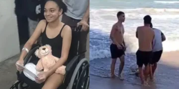 Jovem que teve perna arrancada por tubarão em Boa Viagem tem alta hospitalar após 40 dias