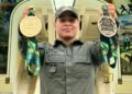 Cabo da PMPE conquista medalha de ouro no campeonato brasileiro de Jiu-jitsu sem Kimono