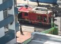 Incêndio atinge prédio residencial no bairro da Torre, na Zona Norte do Recife