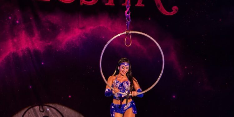 Espetáculo internacional do Circo Celestia estreia em Vitória de Santo Antão