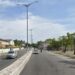 Obra em Olinda interdita faixa da Avenida Sigismundo Gonçalves