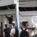 Forro de PVC de escola estadual do Recife desaba por conta de ventos fortes