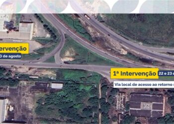BR-101 terá interdição total neste fim de semana para obras em Jaboatão
