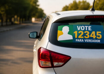 TSE proíbe propaganda e adesivos de candidatos em carros de aplicativos e táxis nas eleições