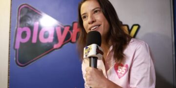 Raquel Lyra é entrevistada pela Rádio Hits FM nesta quarta-feira