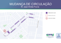 Avenida Jean-Emile Favre, no bairro do Ipsep, volta a ter circulação em mão dupla