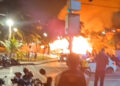 Incêndio destrói loja de paletes e deixa maternidade sem energia no Recife