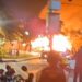 Incêndio destrói loja de paletes e deixa maternidade sem energia no Recife
